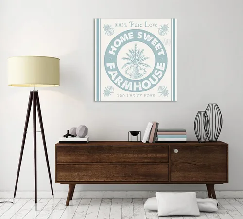 Vista 4 de Jaxson Rea "Vintage Farmhouse I Gallery Wrapped Canvas by Pela Studio, 12" x 12