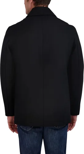 Vista 4 de Nautica Abrigo clásico de doble botonadura para hombre