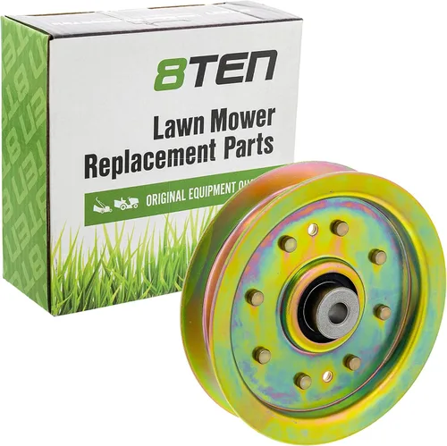 Vista 3 de 8TEN Polea tensora plana para MTD Cub Cadet RZT 50 L54 42 S50 Troy-Bilt GT54 TB2450 756-04129B 956-04129C 2