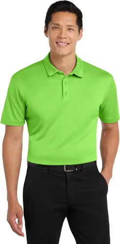 Vista 14 de Port Authority Polo unisex de seda Touch Performance Negro