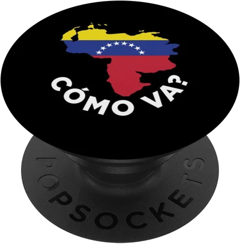 Vista 6 de Venezuela Flag Cómo Va Venezuelan What's Up PopSockets MagSafe PopGrip for iPhone
