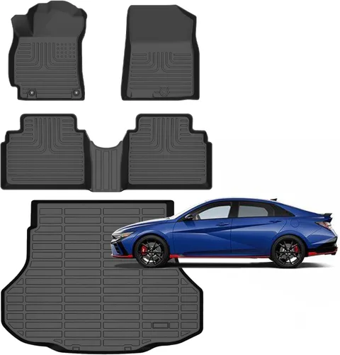 Vista 46 de Alfombrillas para Jeep Compass 2007-2016/2007-2016 Jeep Patriot/Dodge Caliber 2007-2012 para todo tipo de clima con forro de carga para automóvil