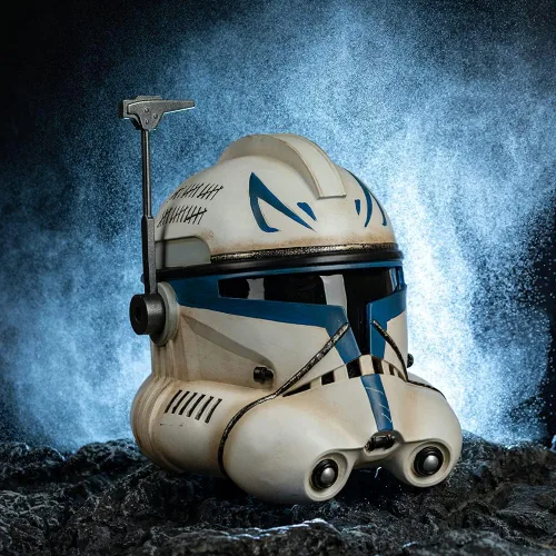Vista 3 de Evere SW Clone Arc Commander Casco Cosplay Deluxe Halloween Coleccionable Prop