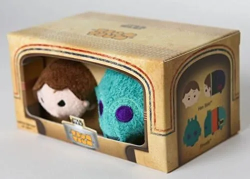 Vista 2 de 2016 SDCC San Diego Comic Con Edición Limitada Exclusiva Star Wars Han Solo Greedo TSUM TSUM Boxed Set