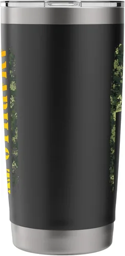 Vista 4 de Amarillo Texas Camouflage Usa Flag Stainless Steel Insulated Tumbler
