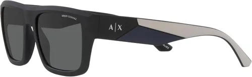 Vista 3 de AX ARMANI EXCHANGE Gafas de sol rectangulares Ax4124su de ajuste universal para hombre