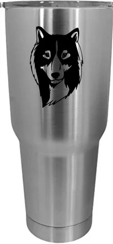 Vista 235 de Cairn Terrier - Vaso grabado con temática de perro, 30 onzas