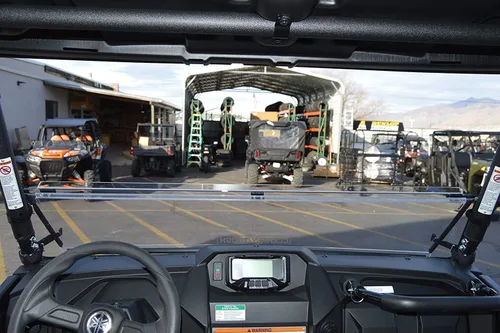 Vista 9 de Wolverine - Parabrisas plegable completo X4 / X2 de Clearly Tough Para modelos 2018-2020 Resistente a los arañazos Policarbonato de alta