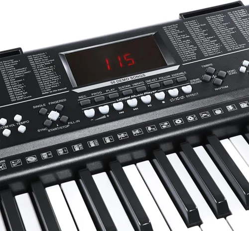 Vista 4 de Joy teclado estándar para piano electrónico de 61 teclas