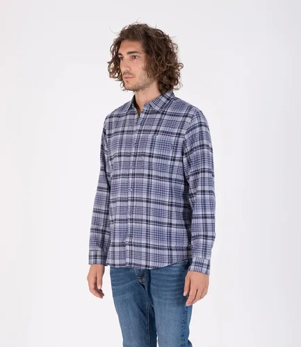 Vista 3 de Hurley Men's Portland Flannel Long Sleeve