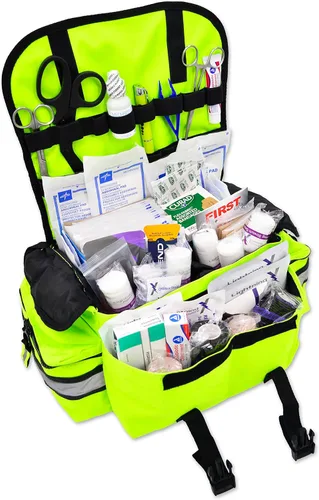 Vista 11 de Lightning X Small Medic First Responder EMT Trauma Bag Stocked First Aid Trauma Kit A (rosa)