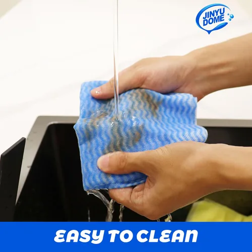 Vista 8 de Handi Wipes - Paños reutilizables, rollo de toalla de limpieza de cocina desechable azul, paño en J resistente, 100