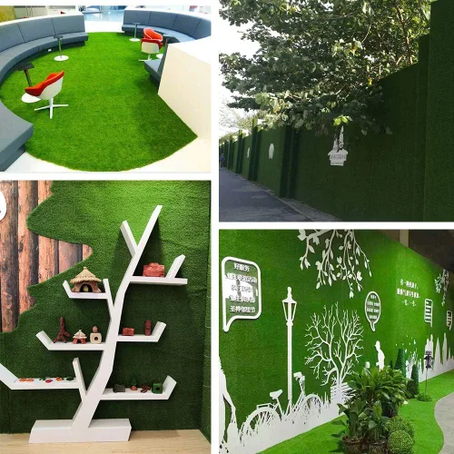 Vista 6 de · Petgrow · Césped Artificial Turf Lawn 5FTX12FT, Tapete de Césped Sintético Económico para Interiores y Exteriores, Alfombra para Patio Trasero