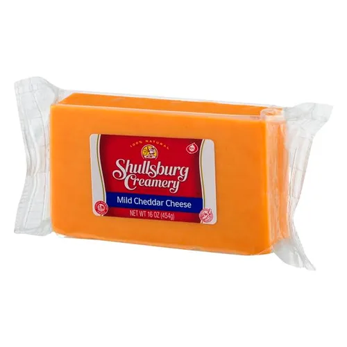 Vista 3 de Shullsburg Creamery - Queso Cheddar suave - 1 libra