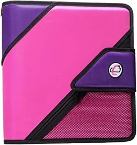 Vista 21 de Case-it Open Tab Closure - Carpeta de 2 pulgadas con archivo de pestañas, color azul