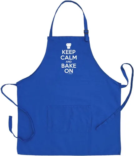 Vista 15 de ThisWear Keep Calm And Bake Cook or Grill On Two Pocket Adjustable Bib Delantal
