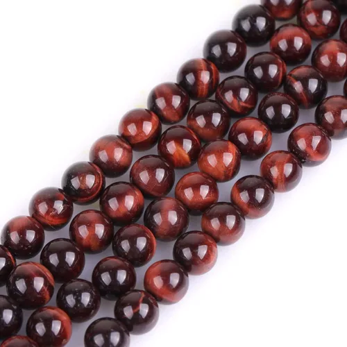 Vista 68 de GEM-Inside - 95 cuentas AA color morado oscuro de amatista de 15 pulgadas por hebra con agujero, piedras preciosas naturales y cuentas de cristal