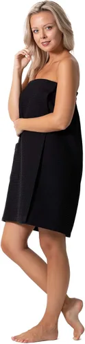 Vista 23 de Robe Direct Quick Dry, Lightweight Waffle Spa/Bath Wrap with Adjustable Closure & Elastic Top