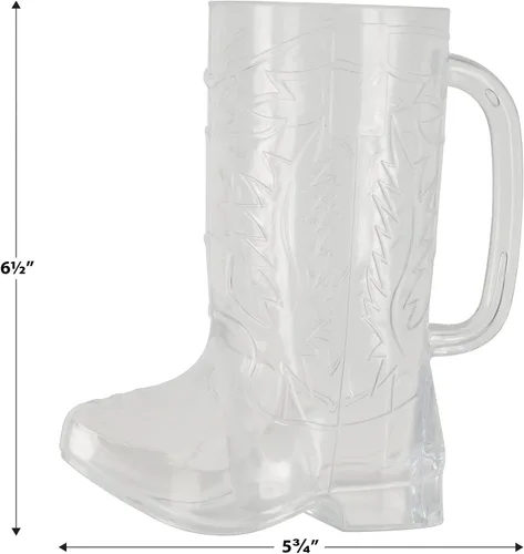 Vista 2 de Accesorio de plástico para botas de vaquero (1 unidad)