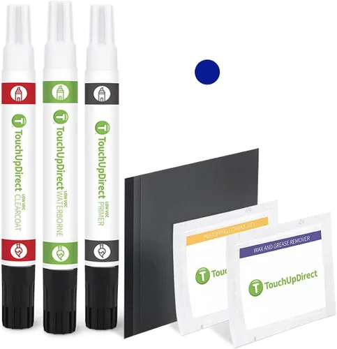 Vista 54 de TouchUpDirect 52C Aero Gray Metálico Compatible con Pintura de Retoque Mazda Exact Match Aerosol - Kit Esencial