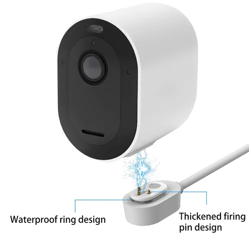 Vista 7 de Panel solar de 4 W y 6 V compatible con Arlo Pro 3/Pro 4/Ultra/Ultra 2/Go 2, incluye soporte de pared seguro, IP65 resistente a la intemperie, cable