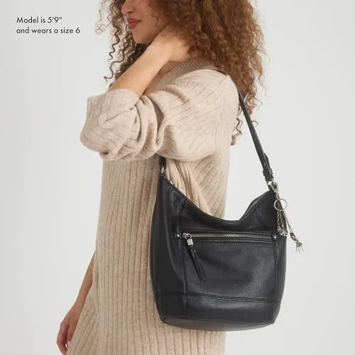 Vista 3 de The Sak Sequoia Hobo Bag - Bolso grande de cuero de primera calidad para mujer para todos los días y viajes - Bolso duradero con bolsillo