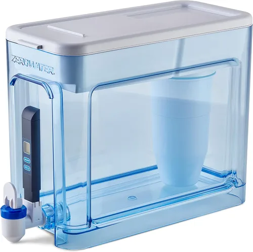 Vista 10 de ZeroWater Jarra de filtro de agua de 5 etapas lista para verter de 10 tazas 0 TDS para un mejor sabor al agua del grifo, certificado IAPMO