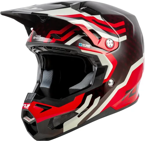 Vista 8 de FLY Racing Casco juvenil Formula S Carbon Byte MX - Aprobado por ECE/DOT, carcasa de carbono, equipo de protección avanzada para motocross, juvenil L