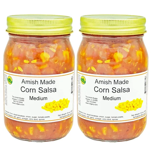 Vista 9 de Arndts Fudgery Amish Made Salsa Tarros de 2-16 onzas (manzana mediana)