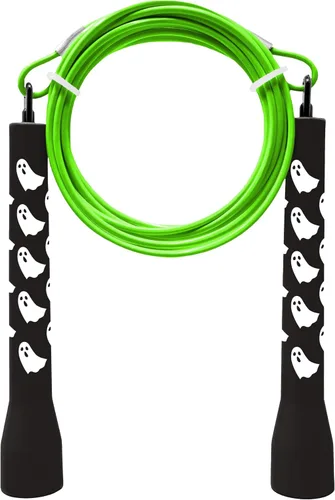 Vista 6 de Double Under Wonder Cuerda de saltar, cuerda de velocidad sin enredos, cuerda de velocidad ajustable para hombres, mujeres, entrenamiento de fitness