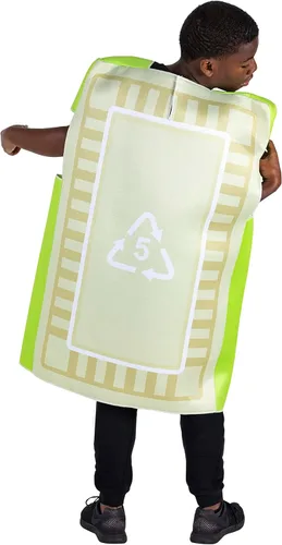 Vista 3 de Disfraz de salsa de inmersión para Halloween divertidos trajes de comida rápida de talla única para adultos