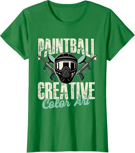 Vista 14 de Paintball Creative Color Art - Camiseta Paintball Paintball, Negro