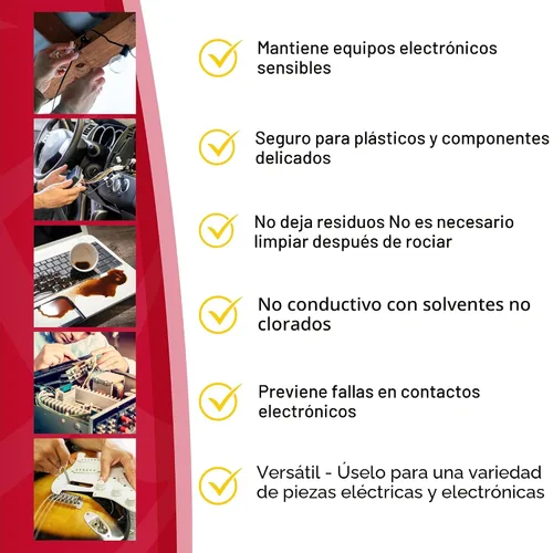 Vista 8 de CRC 05103 QD Limpiador electrónico -11 Wt Oz - Paquete de 3