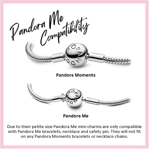 Vista 6 de PANDORA Pulsera de plata de ley con cadena de serpiente ME Jewelry