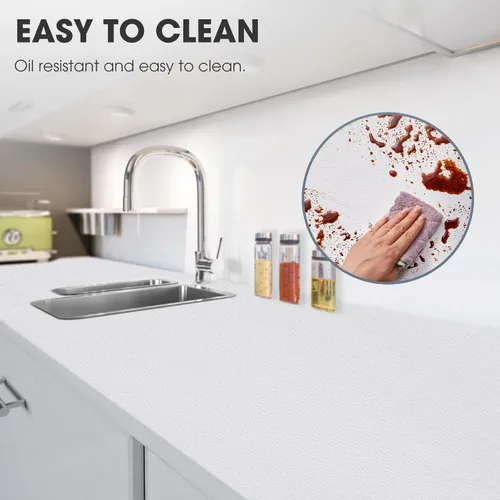Vista 3 de Forro para Cajones y Estantes, Revestimientos para Gabinetes de Cocina Antideslizantes, no Adhesivos, Gruesos, de Agarre Fuerte, Impermeables