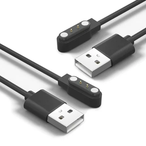 Vista 2 de Paquete de 2 cargadores de reloj K62 G62 compatibles con Jacoosa K62, Qonbink K62, Tiwain K62, RUXINGX/AKUMAKA G62, G Sport K62, cable de carga