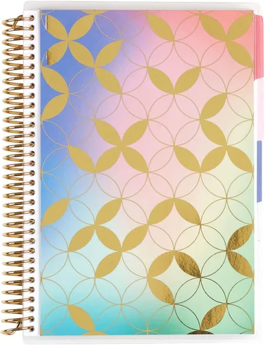 Vista 8 de Inspirado en Erin Condren Soar - Diario de viaje A5, planificador de vacaciones portátil y diario de viaje en uno, diseño de cubierta con diseño