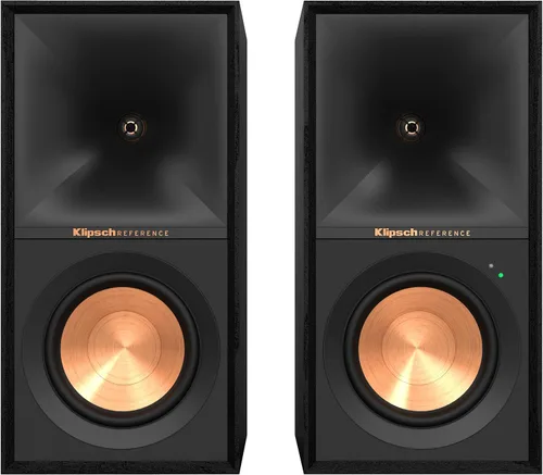 Vista 10 de Klipsch Reference R-40PM - Bocinas de estantería con alimentación - Bocina Tractrix de 90 grados x 90 grados - Suspensión de viaje lineal - Aspecto