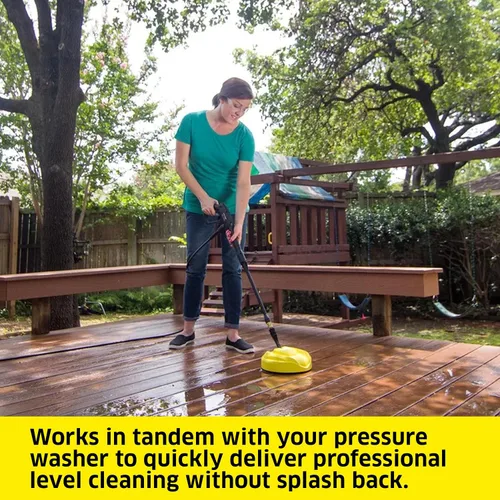 Vista 2 de Karcher 8.755-848.0 Limpiador de superficies duras para hidrolavadora eléctrica, de conexión rápida.