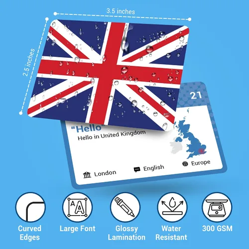 Vista 5 de World Flags Flashcards, 245 países, juego de geografía con mapa del mundo, juegos educativos para todas las edades, familia, adultos, aulas