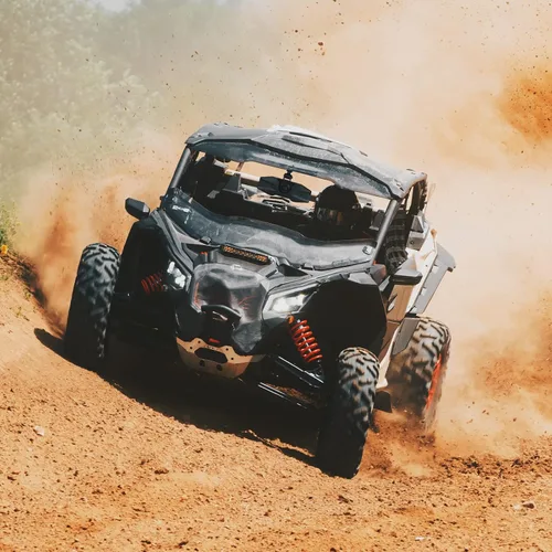 Vista 7 de KEMIMOTO Espejo Central UTV, Abrazadera de Aluminio Ajustable Espejo Retrovisor UTV se Ajusta a Jaula Antivuelco de 1.5"-2" y Compatible con Polaris