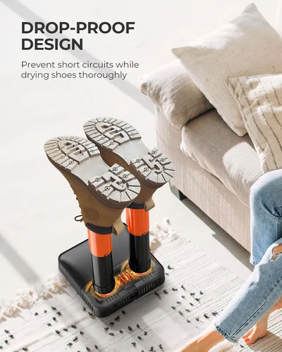 Vista 7 de xasla Boot Dryer Shoe Dryer, Glove Dryer & Boot Warmer with Heat Blower, Quick Drying for Work Boots, Ski Boots
