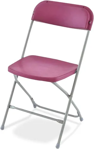 Vista 15 de EventStable TitanPRO Silla plegable de plástico blanco, silla plegable ligera para exteriores, sillas de patio duraderas, juego de sillas
