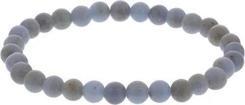 Vista 572 de Gem Avenue Handmade Round Bead Stretch Bracelet Unisex Natural Stone Beaded Jewelry for Men & Women, Elastic Wristband for Daily Wear