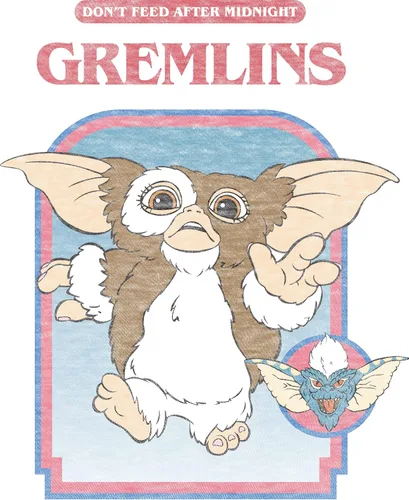 Vista 2 de Gremlins Midnight - Camisetas de manga corta para hombre y mujer, camisetas de película unisex