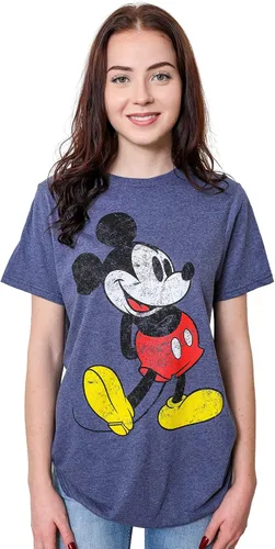 Vista 3 de Disney Mickey Mouse - Camiseta clásica de pie envejecida