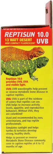 Vista 5 de Bombilla fluorescente Zoo Med ReptiSun de 10.0 UVB, mini compacto (de 13 vatios), 0