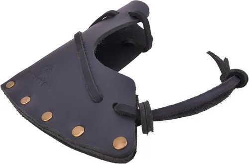 Vista 25 de Funda de cuero para hacha, cubierta de hacha de camping con cubierta segura para cabeza de hacha