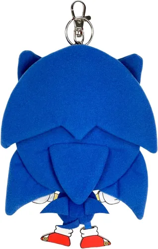 Vista 2 de Sonic The Hedgehog - Monedero de peluche Sonic The Hedgehog de 7 pulgadas