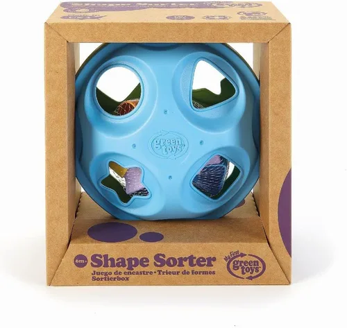 Vista 9 de Clasificador de formas Green Toys, Verde/Azul